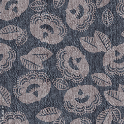 Floral seamless background for textile or book covers, manufacturing, wallpapers, print, gift wrap and scrapbooking.