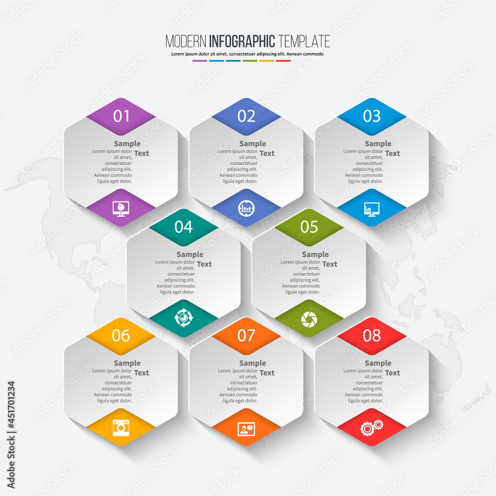 Abstract 3D Paper Infographics. Business template .Vector illustration Abstract 3D Paper Infographics. Business template .Vector illustration