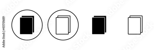 Free Download Document icon set. Paper icon. File Icon - GFXLoad