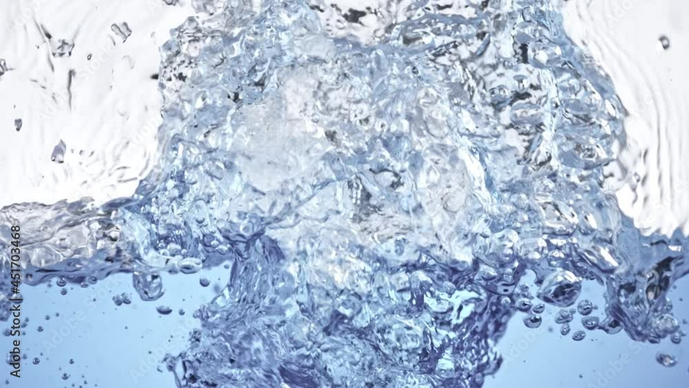 Super Slow Motion Shot of Splashing and Bubbling Water at 1000 fps. Super Slow Motion Shot of Splashing and Bubbling Water at 1000 fps.