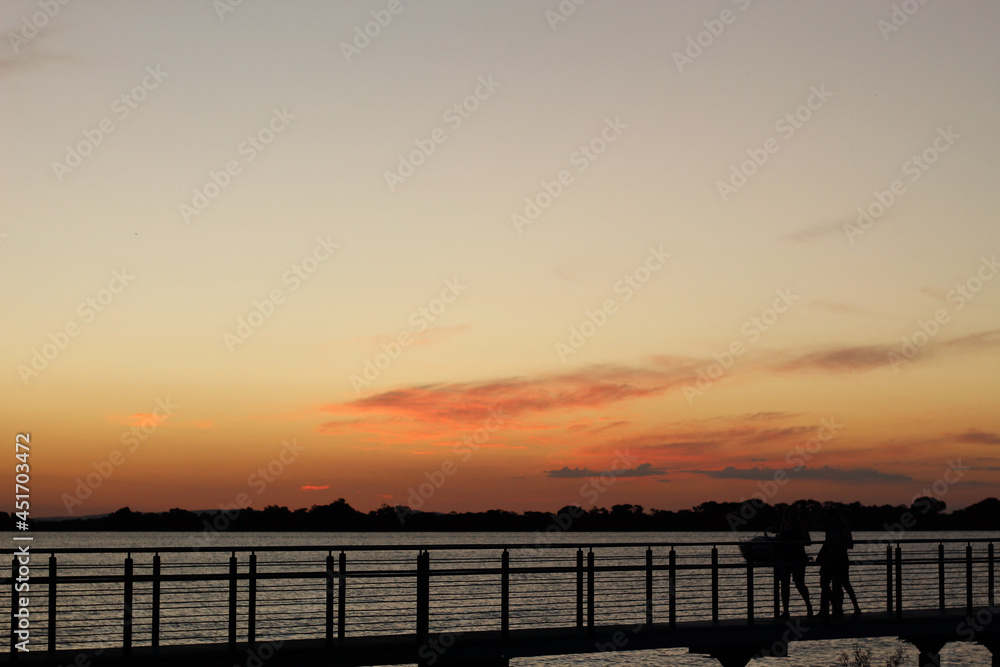 Por do Sol no Guaíba Por do Sol no Guaíba