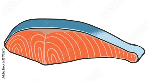 サケ(鮭)の切り身