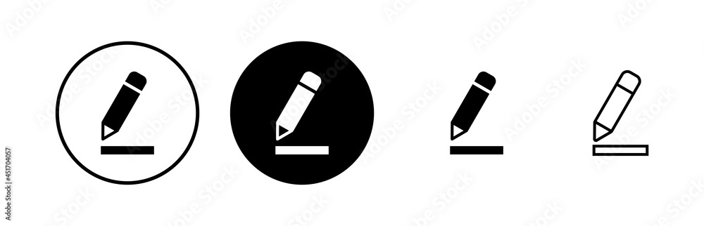 Edit icons set. Pencil icon. sign up Icon vector Edit icons set. Pencil icon. sign up Icon vector