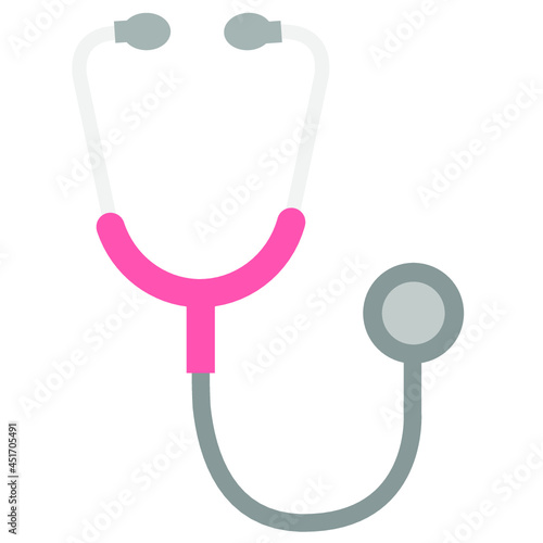 stethoscope isolated background
