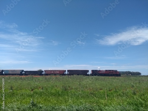 cargo freight train