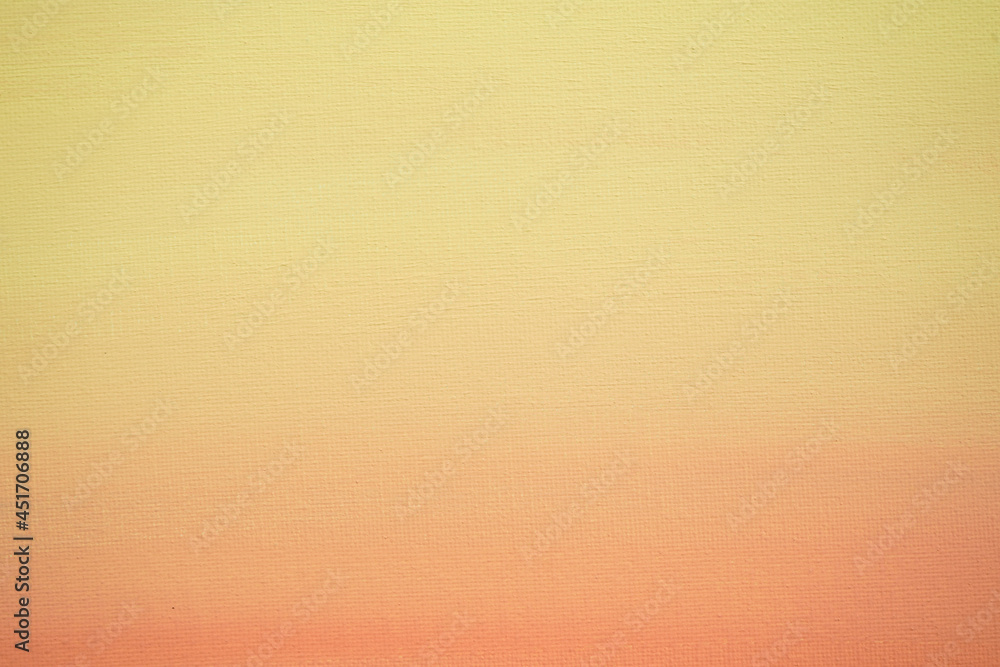 Ombre orange and yellow background image. Painted canvas. Ombre orange and yellow background image. Painted canvas.