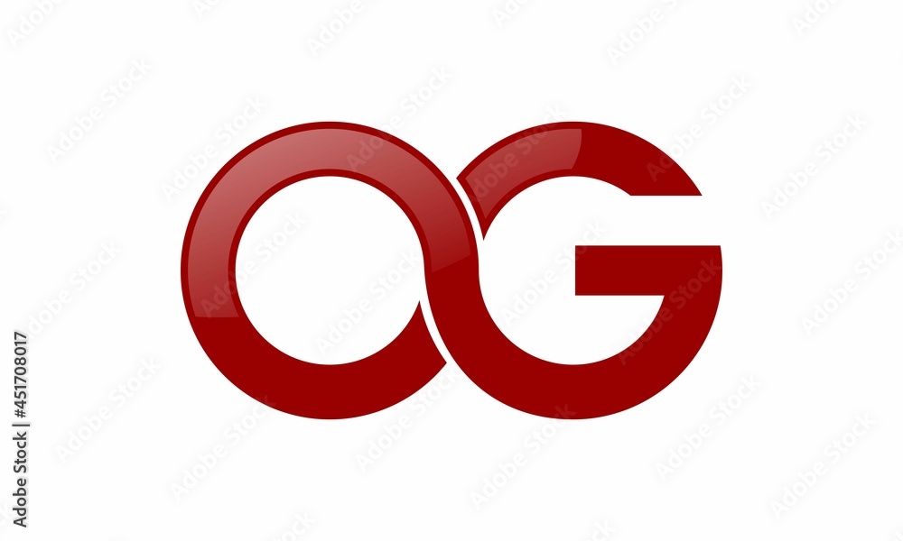 letter alphabet O&G vector letter alphabet O&G vector