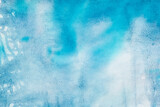 blue watercolor painted background texture