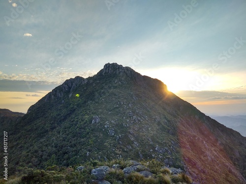 Pico dos Marins is one of the most classic expeditions in the Serra da Mantiqueira. Located near the border between Minas Gerias and São Paulo (between the cities of Cruzeiro and Piquete). photo