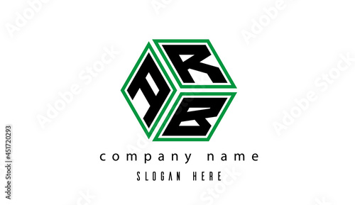 ARB polygon creative letter logo