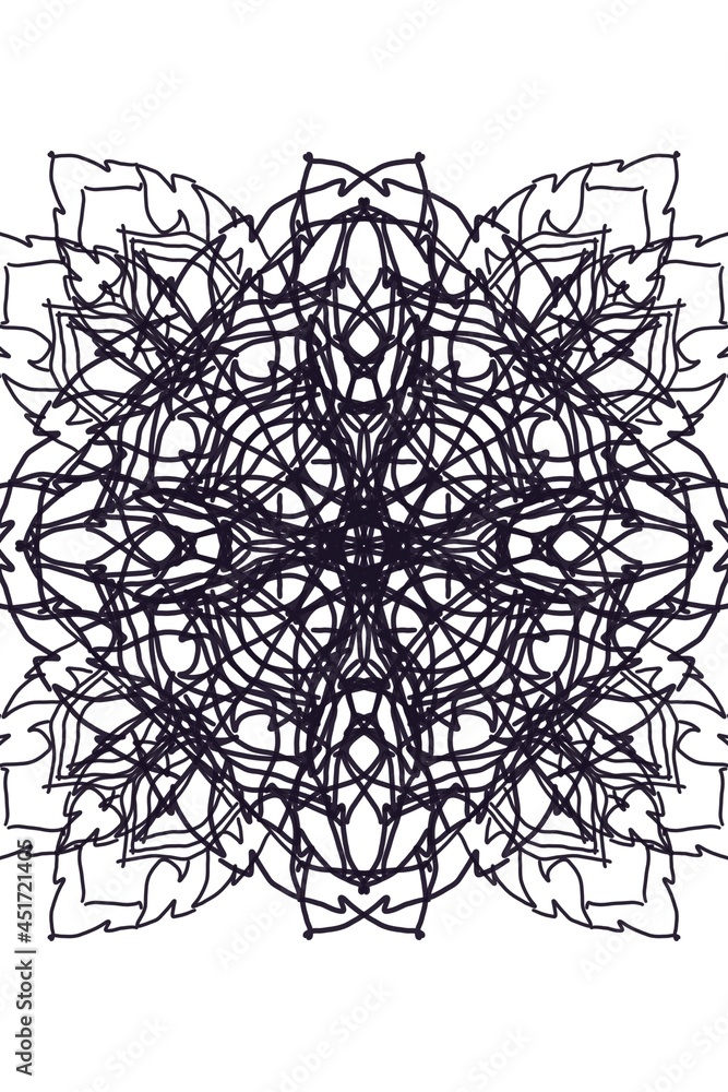 Obraz premium celtic knot design,Thai madala by Latisha