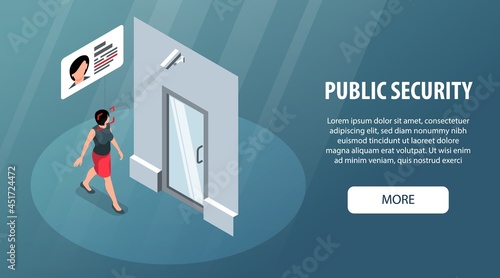 Face Scanner Security Banner