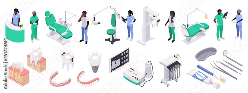 Stomatology Isometric Set