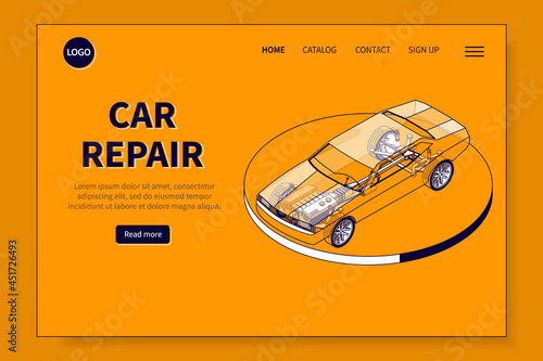 Car Repair Landing Page