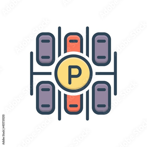 Color illustration icon for lot 