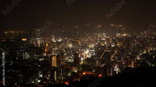 Wallpaper Mural 長崎の夜景タイムラプス（新日本三大夜景） Torontodigital.ca