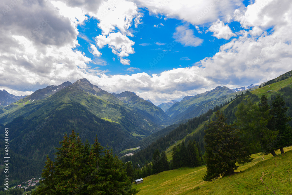 Die Verwallgruppe in Tirol, Österreich