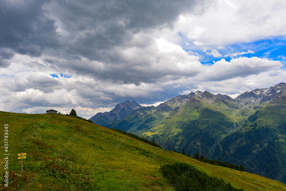 Fototapeta premium Die Verwallgruppe in Tirol, Österreich