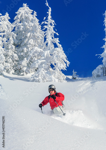 Genußvoll Skifahren im Pulverschnee