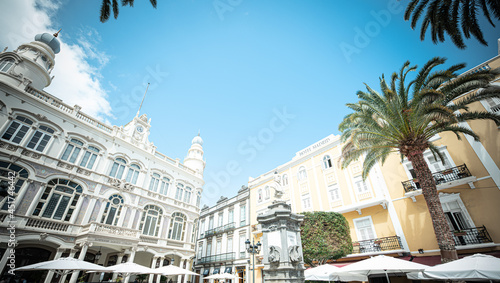 Altstadt von Vegueta Las Palmas auf Gran Canaria mit wunderschönen historischen Gebäuden und Monumenten in der Altstadt