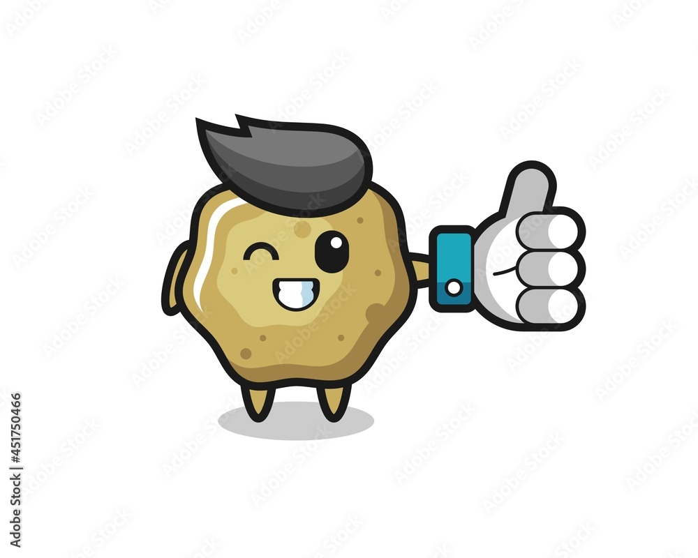 cute loose stools with social media thumbs up symbol cute loose stools with social media thumbs up symbol