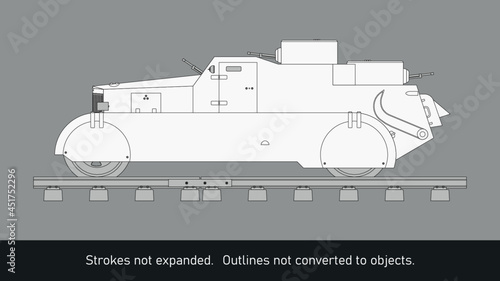Armored car BAD-1 - USSR - WW2