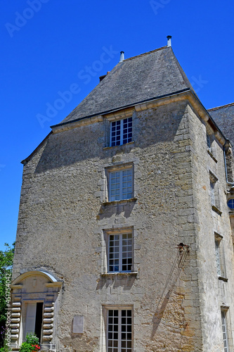 Sache; France - july 11 2020 : the castle