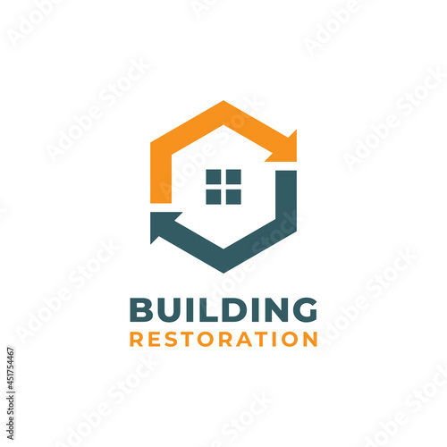 Building Restoration Logo