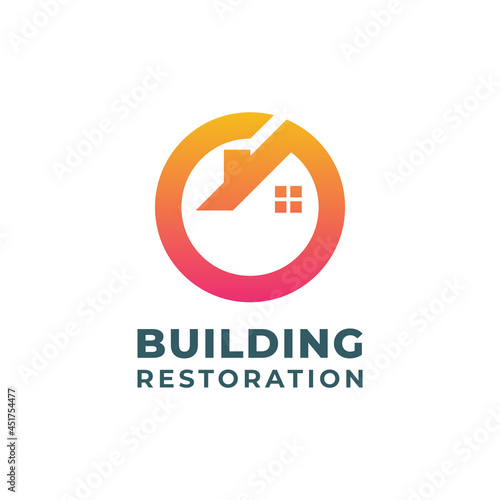 Building Restoration Logo