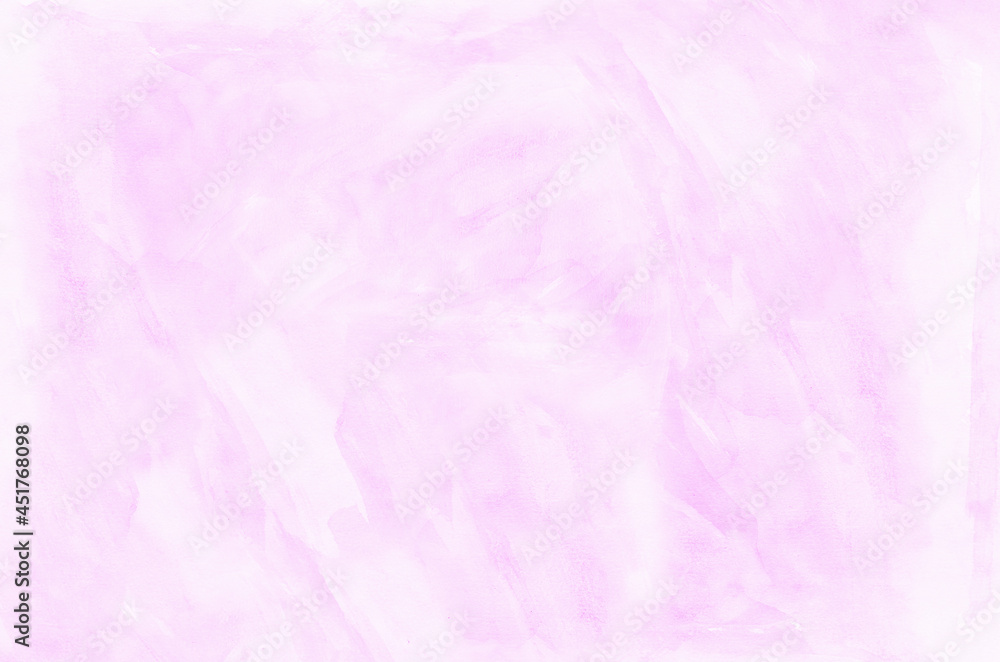 Abstract pink watercolor background texture