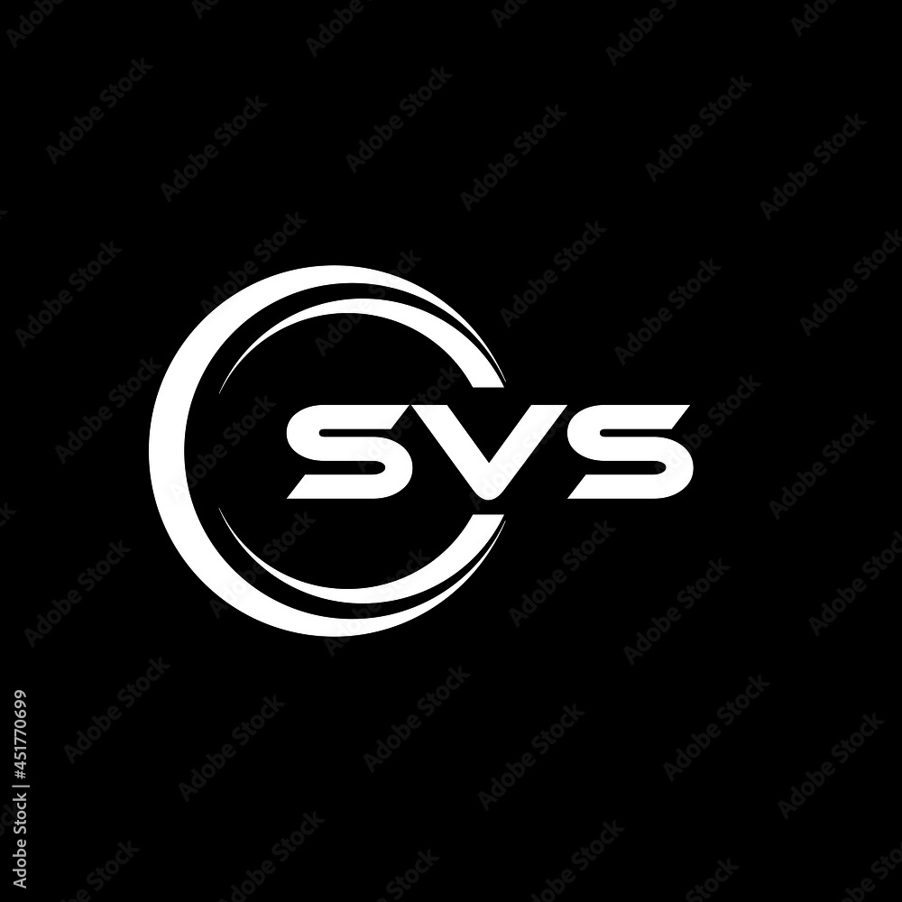 SVS logo. SVS letter. SVS letter logo design. Initials SVS logo linked with  circle and uppercase monogram logo. SVS typography for technology, business  and real estate brand. 9119230 Vector Art at Vecteezy