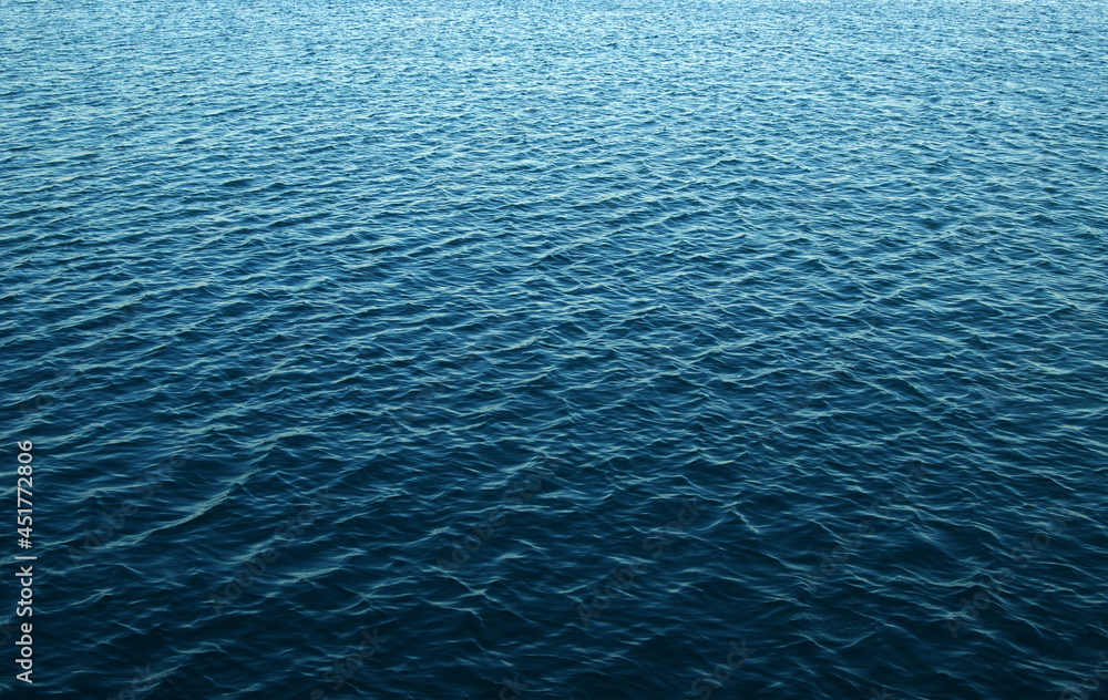 Obraz premium Blue water background