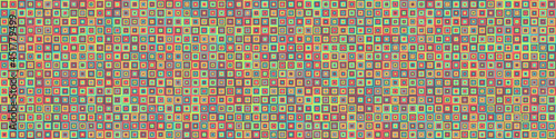 Abstract Geometric Pattern generative computational art illustration