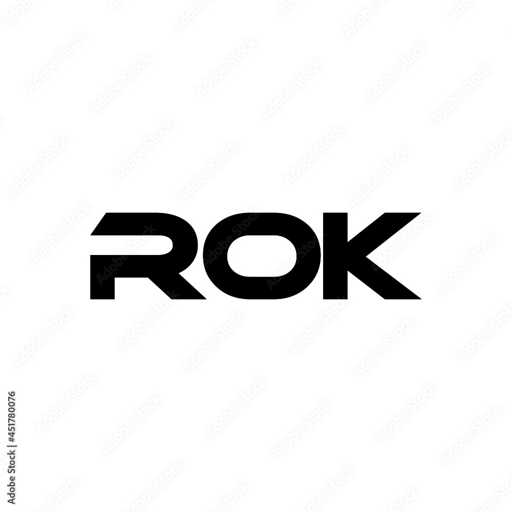 ROK letter logo design with white background in illustrator, vector logo modern alphabet font overlap style. calligraphy designs for logo, Poster, Invitation, etc. ROK letter logo design with white background in illustrator, vector logo modern alphabet font overlap style. calligraphy designs for logo, Poster, Invitation, etc.