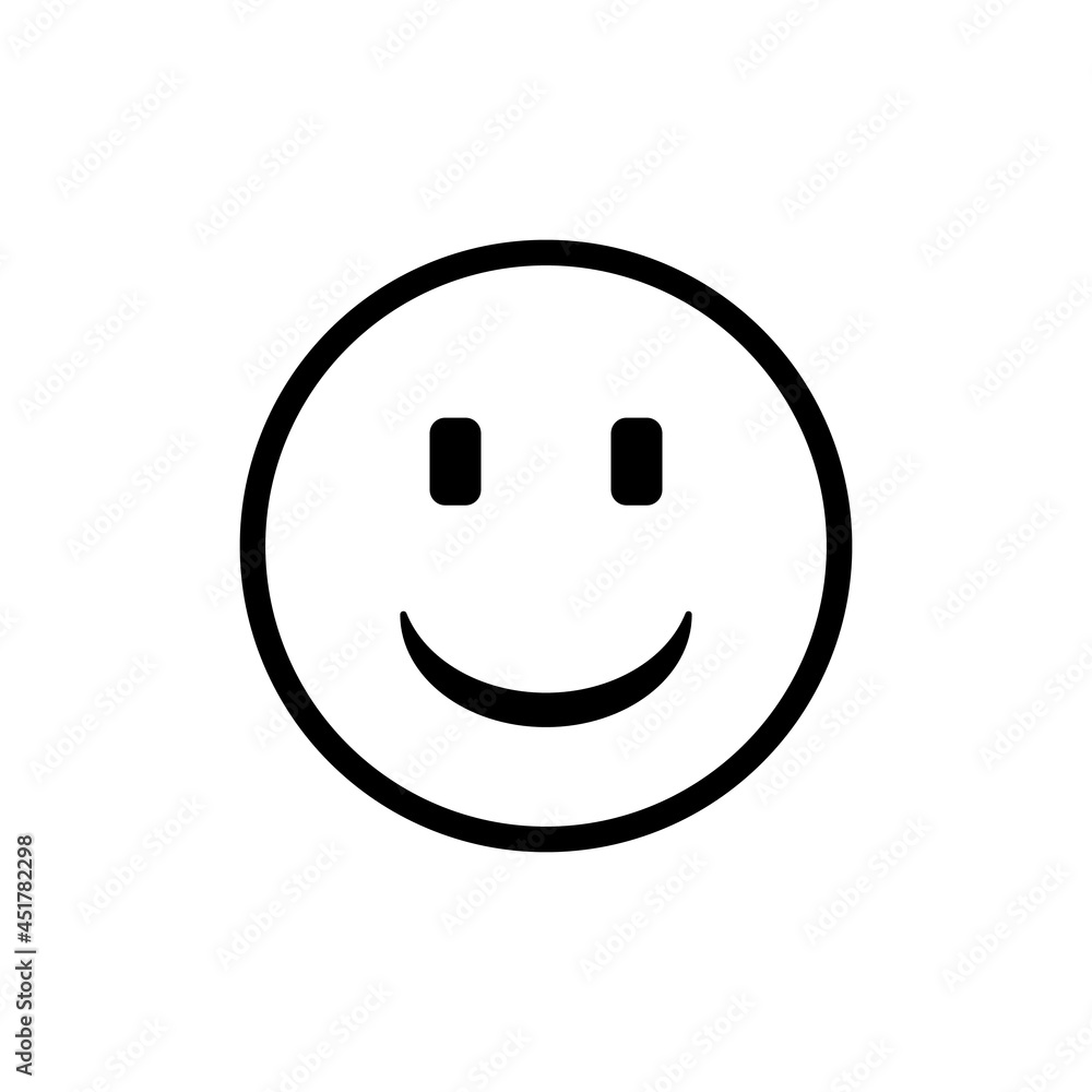 Fototapeta premium Smiley Icon Vector Illustration
