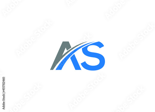 as letter initial modern logo design vector icon template