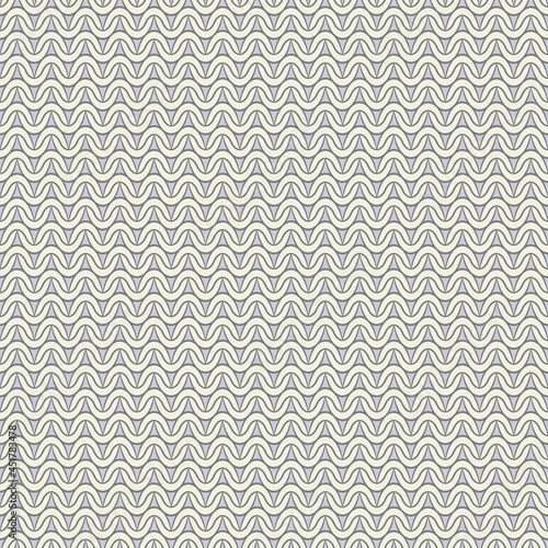 Seamless knitted pattern design. Vector illustration.