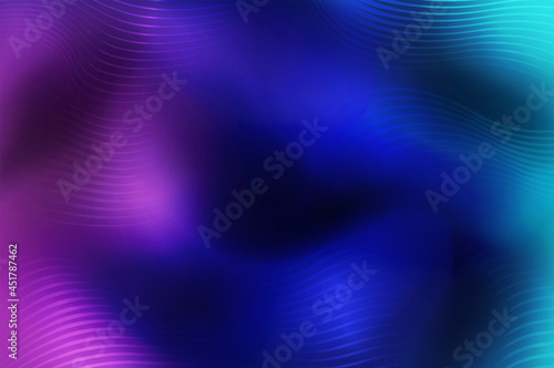3D glowing abstract wave particles. Futuristic vector illustration. Technology concept. Abstract background..