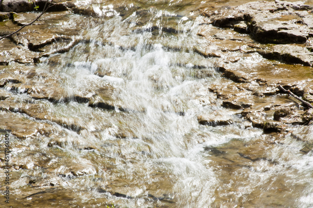 Cascading waters on the Niagara River Cascading waters on the Niagara River