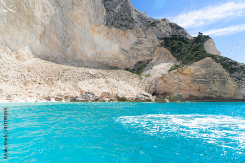 Beautiful water of Zakinthos island