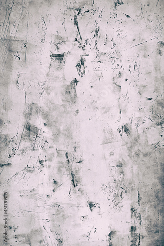 Background in grunge style with wall covered by decorative plaster © SkyLine