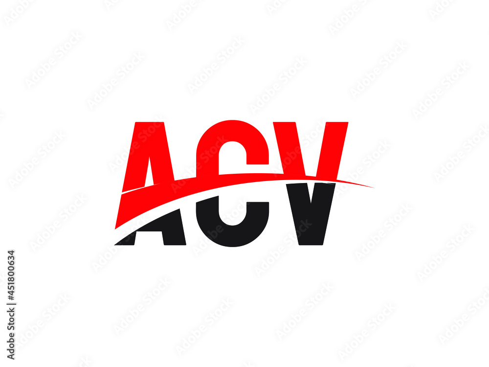 ACV Letter Initial Logo Design Vector Illustration ACV Letter Initial Logo Design Vector Illustration