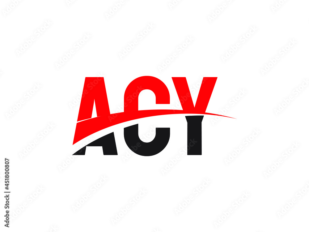 ACY Letter Initial Logo Design Vector Illustration ACY Letter Initial Logo Design Vector Illustration