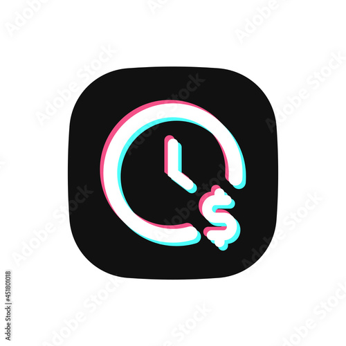 Time is Money - Sticker