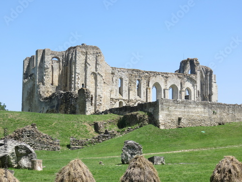 Abbaye de Maillezais, Vendée, Marais Poitevin, Centre val de Loire, France. photo