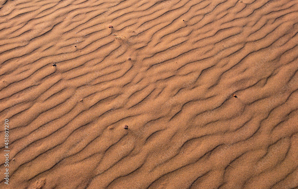 Sand Ripples on the red sand beaches of Cavendish Prince Edward ISland Sand Ripples on the red sand beaches of Cavendish Prince Edward ISland