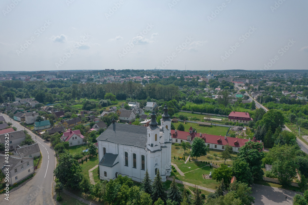 Church of St. Apostle Andrew of the 18th century in the city of Slonim