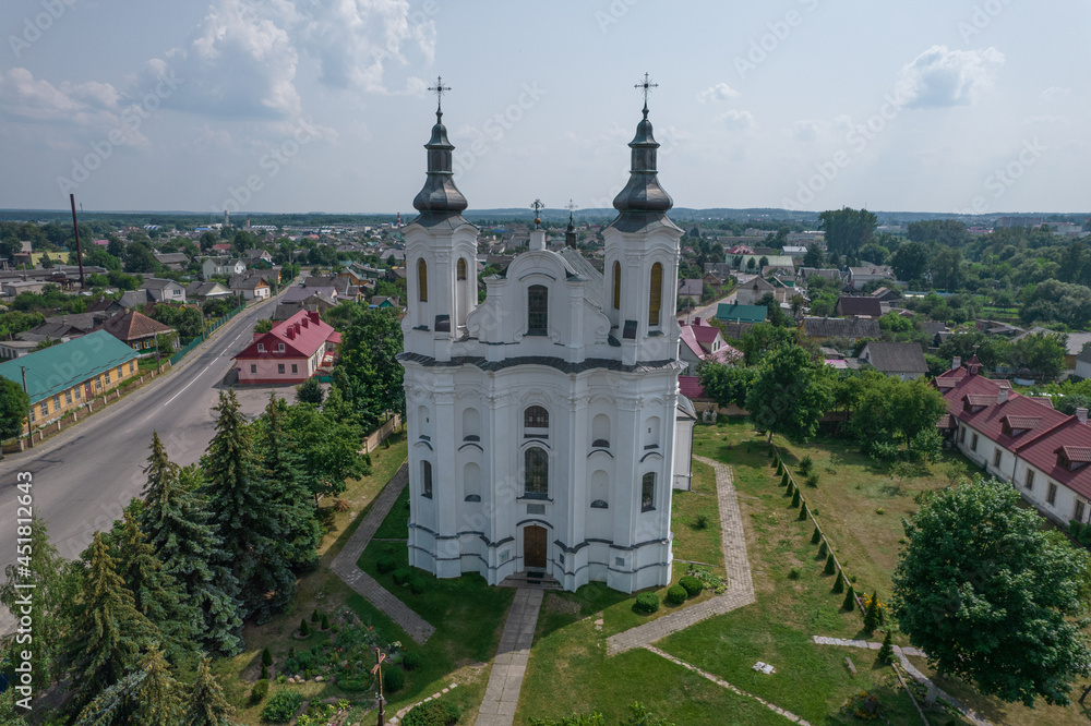 Church of St. Apostle Andrew of the 18th century in the city of Slonim