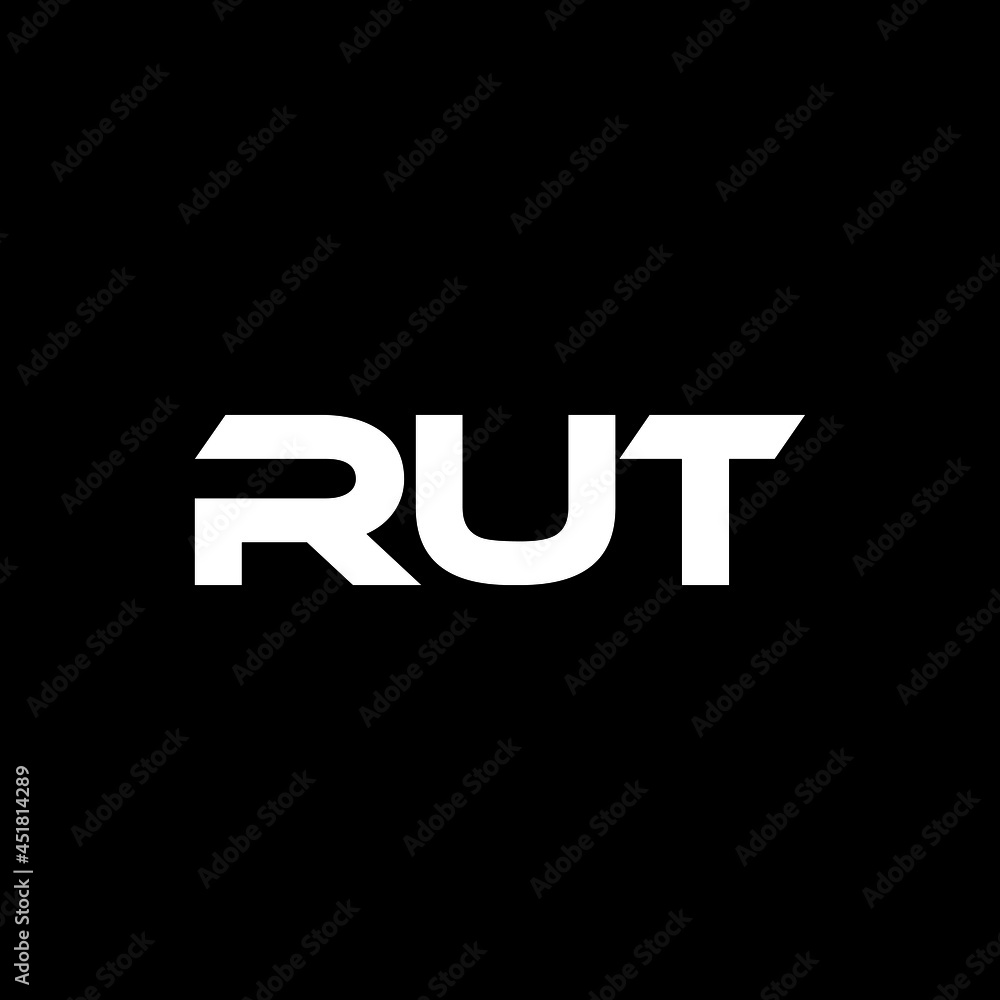 RUT letter logo design with black background in illustrator, vector logo modern alphabet font overlap style. calligraphy designs for logo, Poster, Invitation, etc. RUT letter logo design with black background in illustrator, vector logo modern alphabet font overlap style. calligraphy designs for logo, Poster, Invitation, etc.