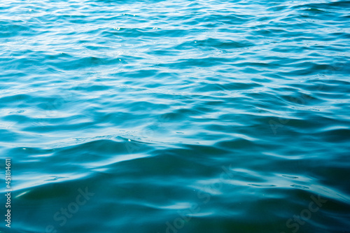Blue sea water background texture © nata777_7